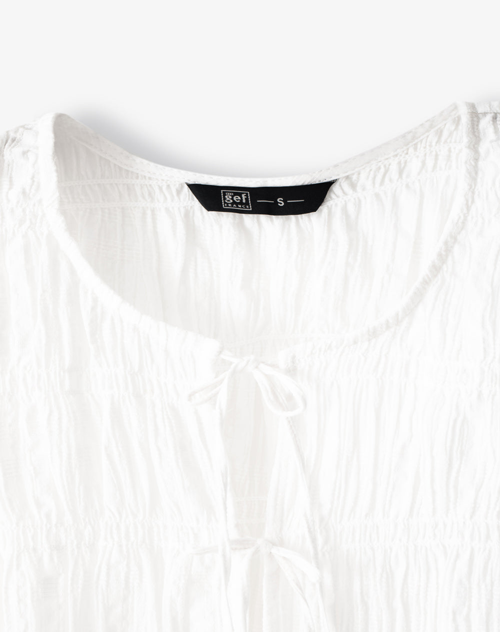 Camisa ted blanca mujer