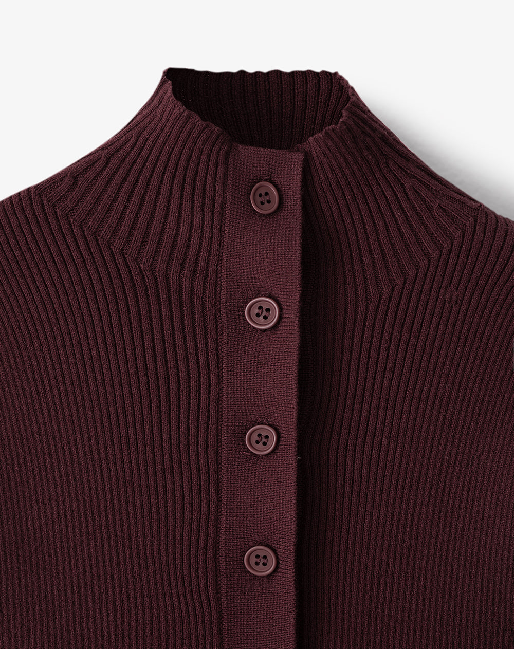 Camiseta fitted fit vino tinto