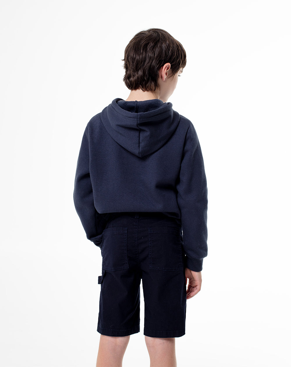Bermuda Lodod regular fit en drill azul