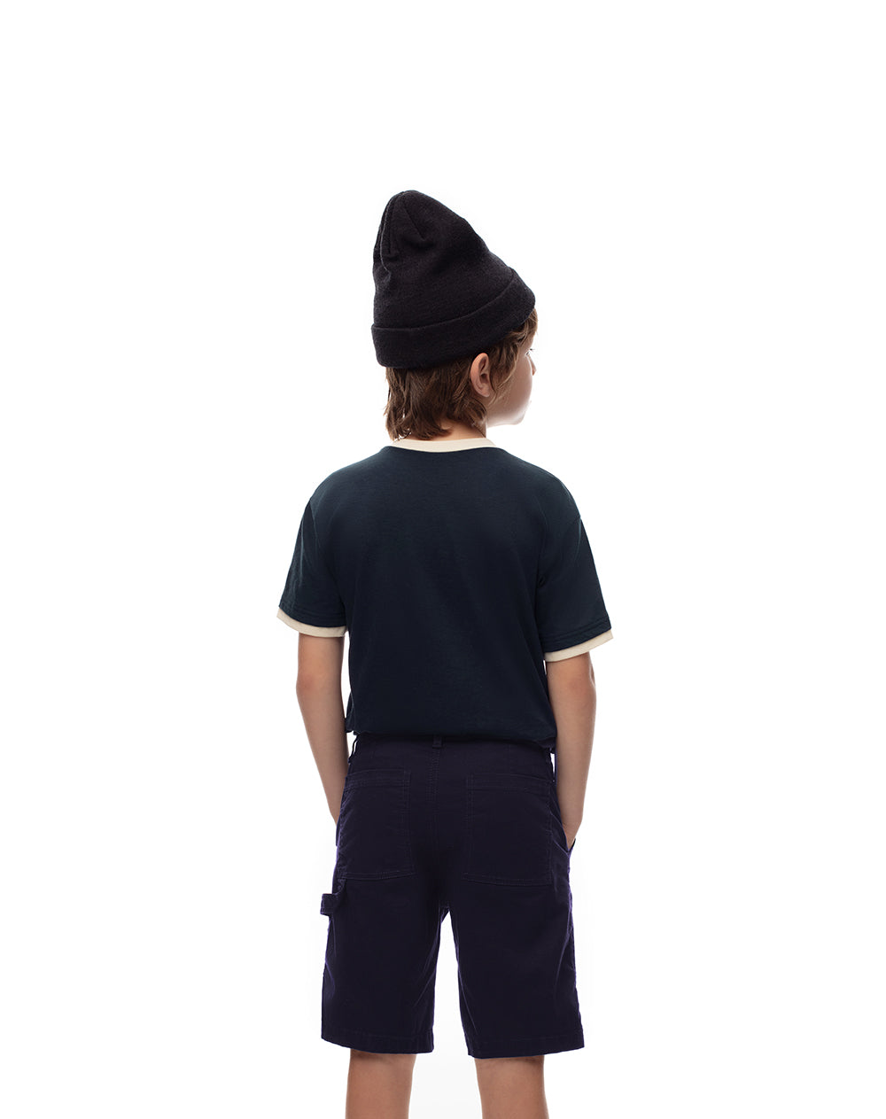 Bermuda Lodod regular fit en drill azul