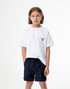Bermuda regular fit azul