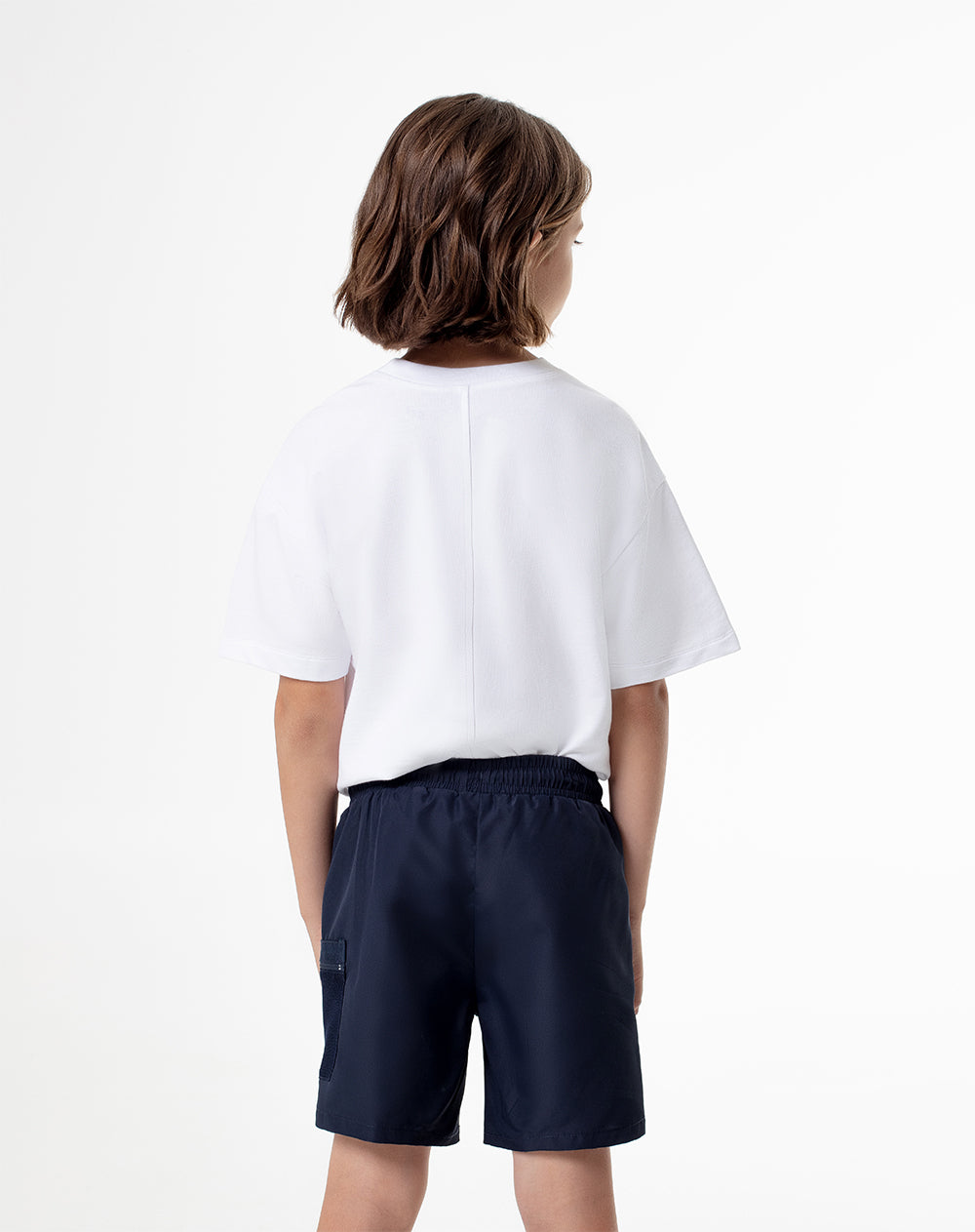 Bermuda regular fit azul