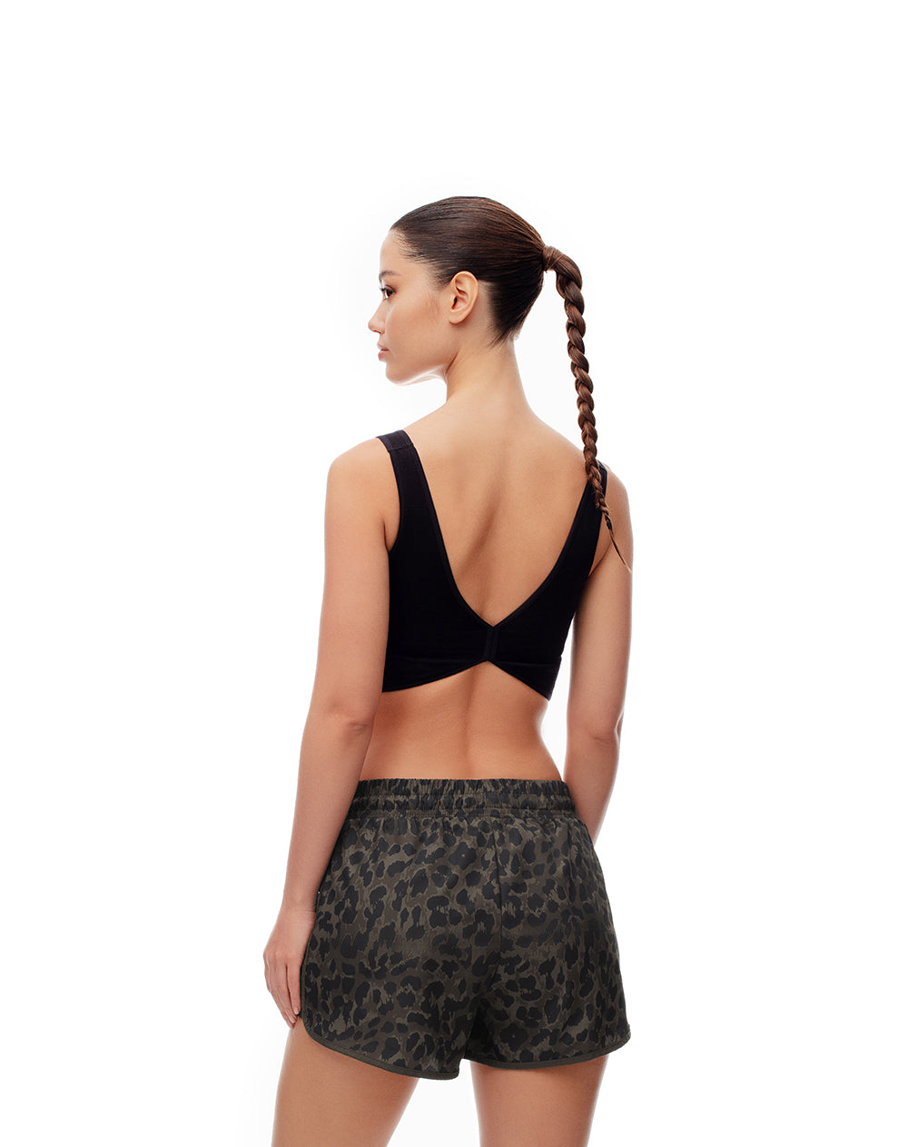 Short pantaloneta cafe estampado
