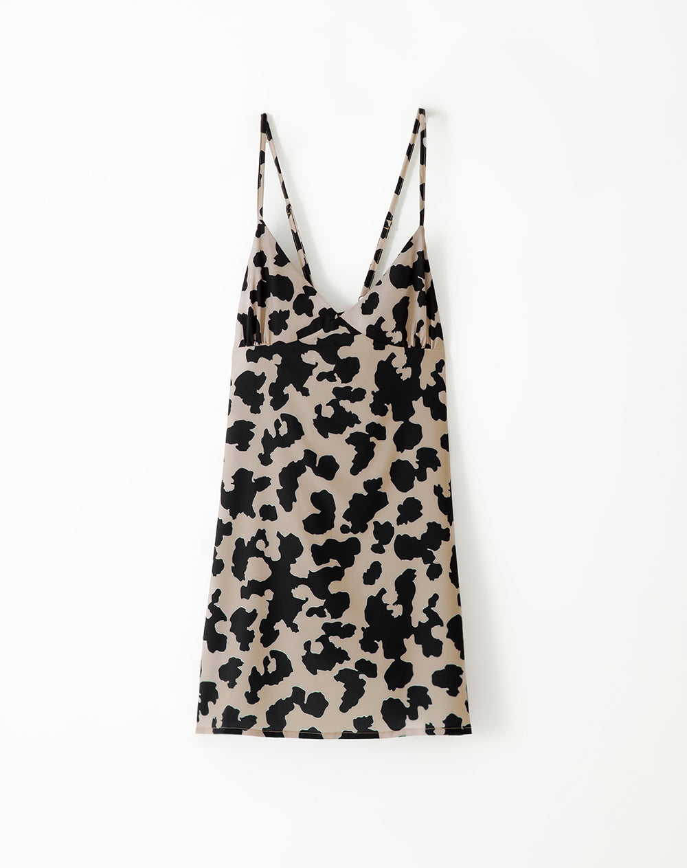 Vestido corto print mujer