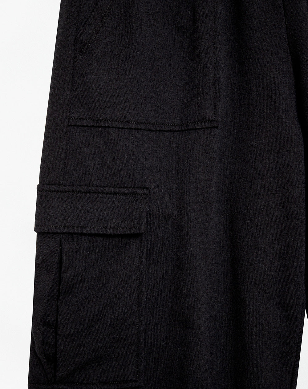 Jogger regular fit tiro medio negro
