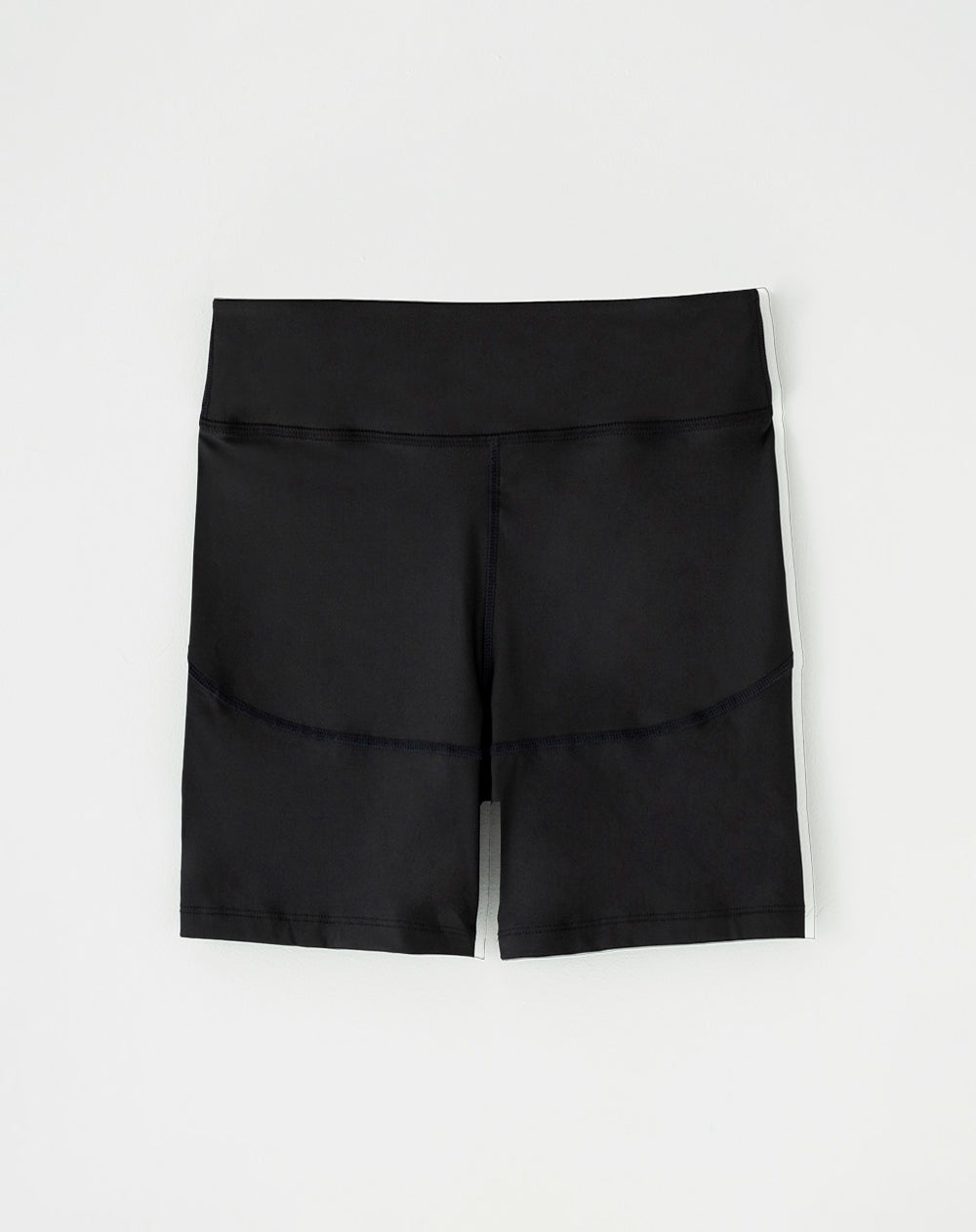 Biker deportivo soporte abdomen negro mujer