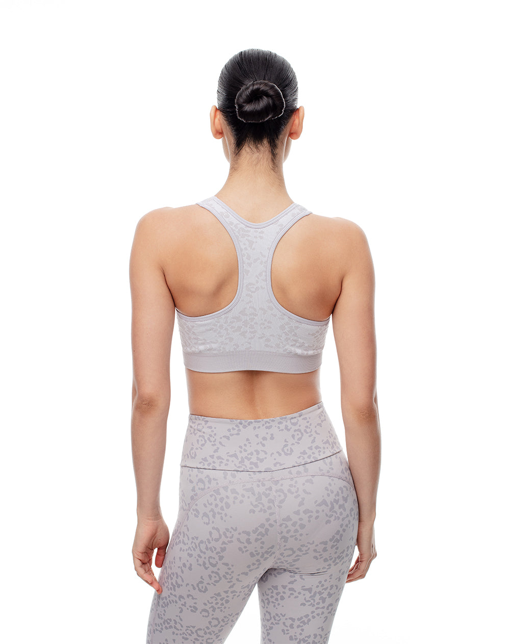 Top soporte alto gris
