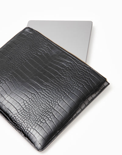 Estuche para portátil negro mujer