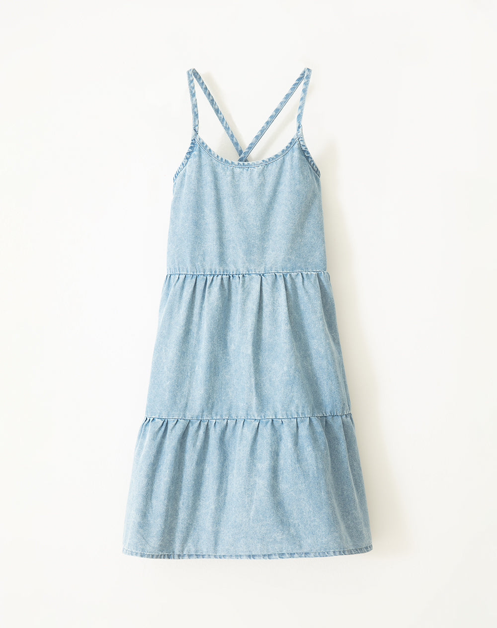 Vestido corto indigo
