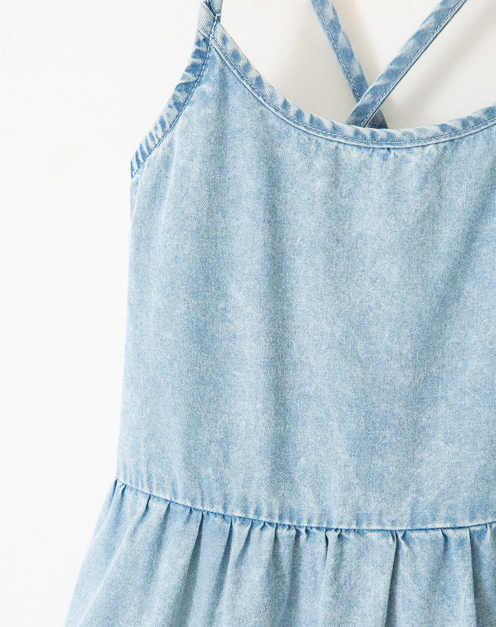 Vestido corto indigo