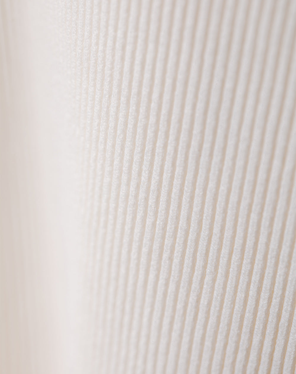 Camiseta slim sin mangas seamless blanca mujer