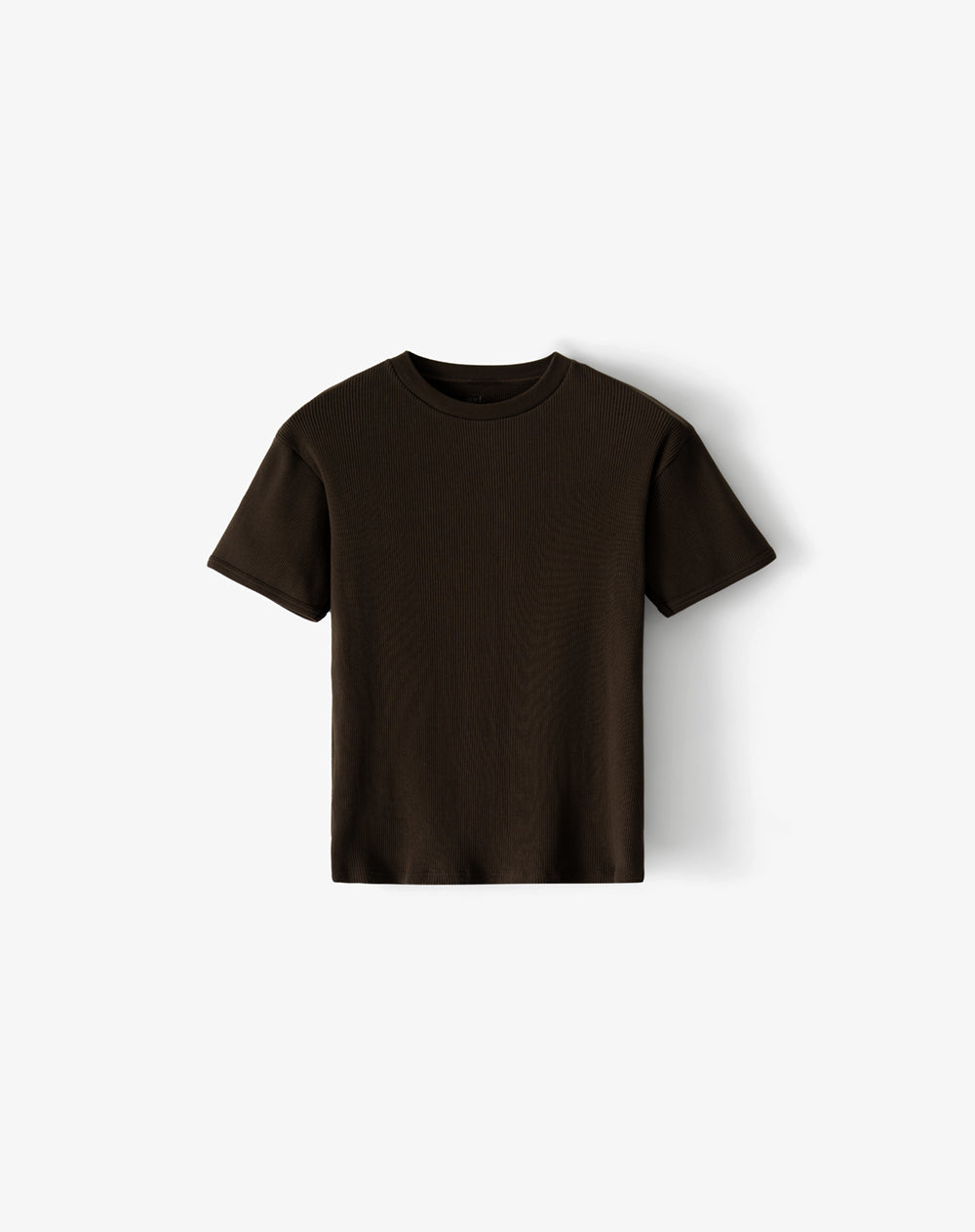 Camiseta ted manga corta chocolate hombre
