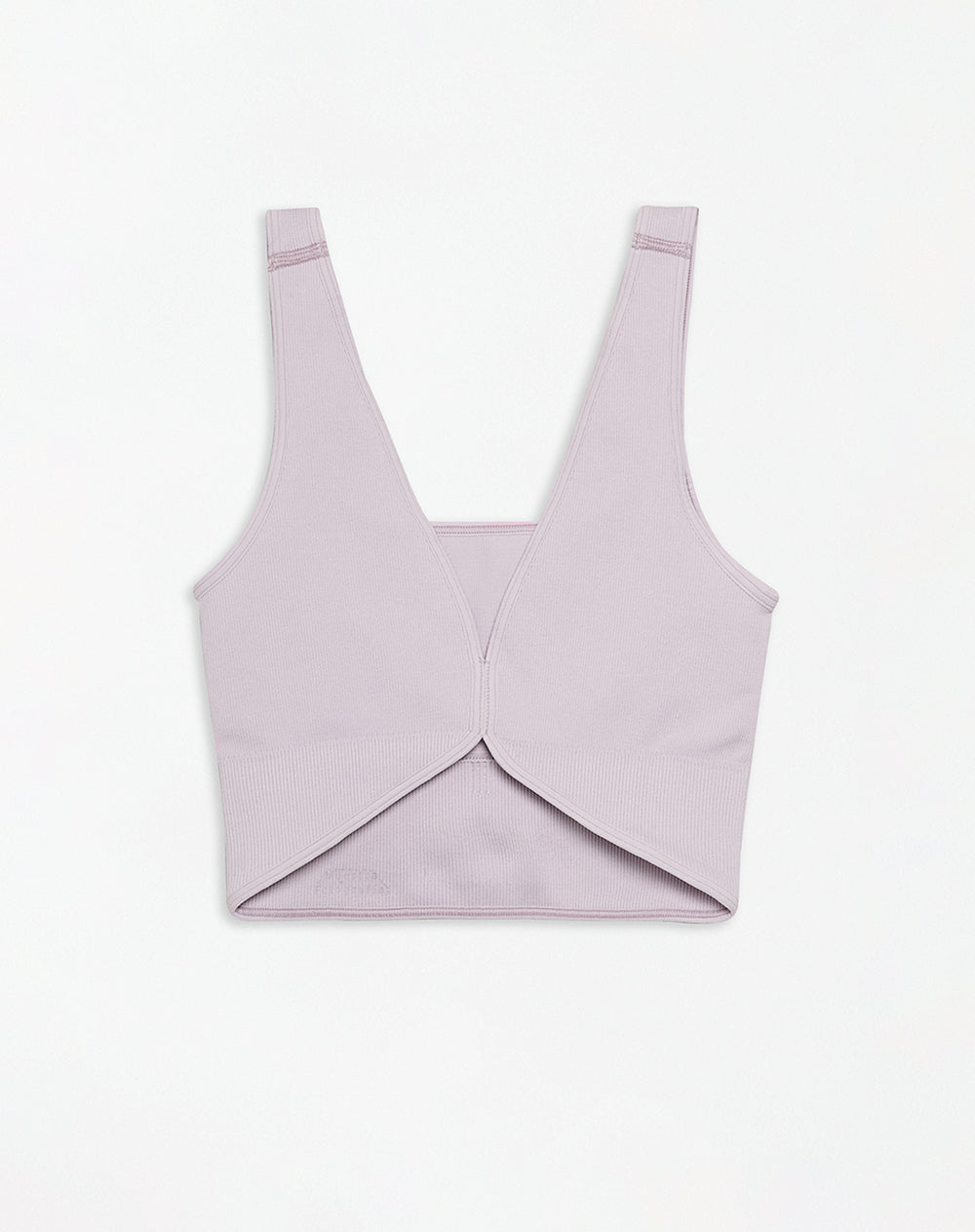 Top soporte medio lila claro