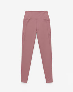 Legging deportivo secado rápido malva mujer