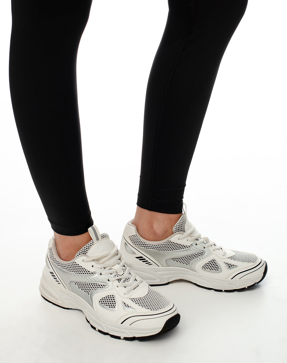 Legging deportivo secado rápido negro mujer