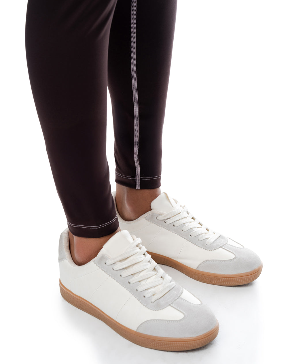 Legging tiro alto vino tinto mujer