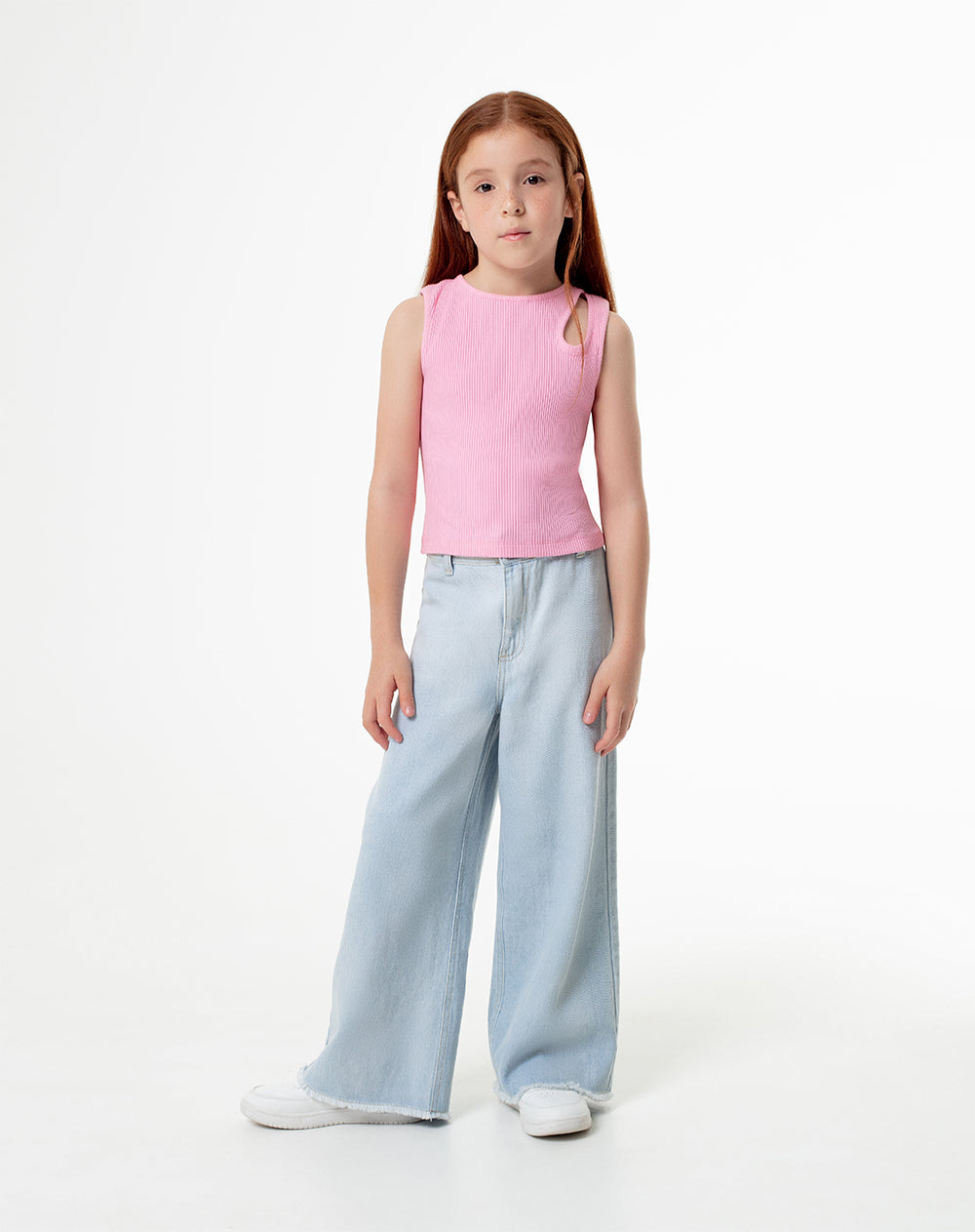 Camiseta Lopuz slim fit rosada