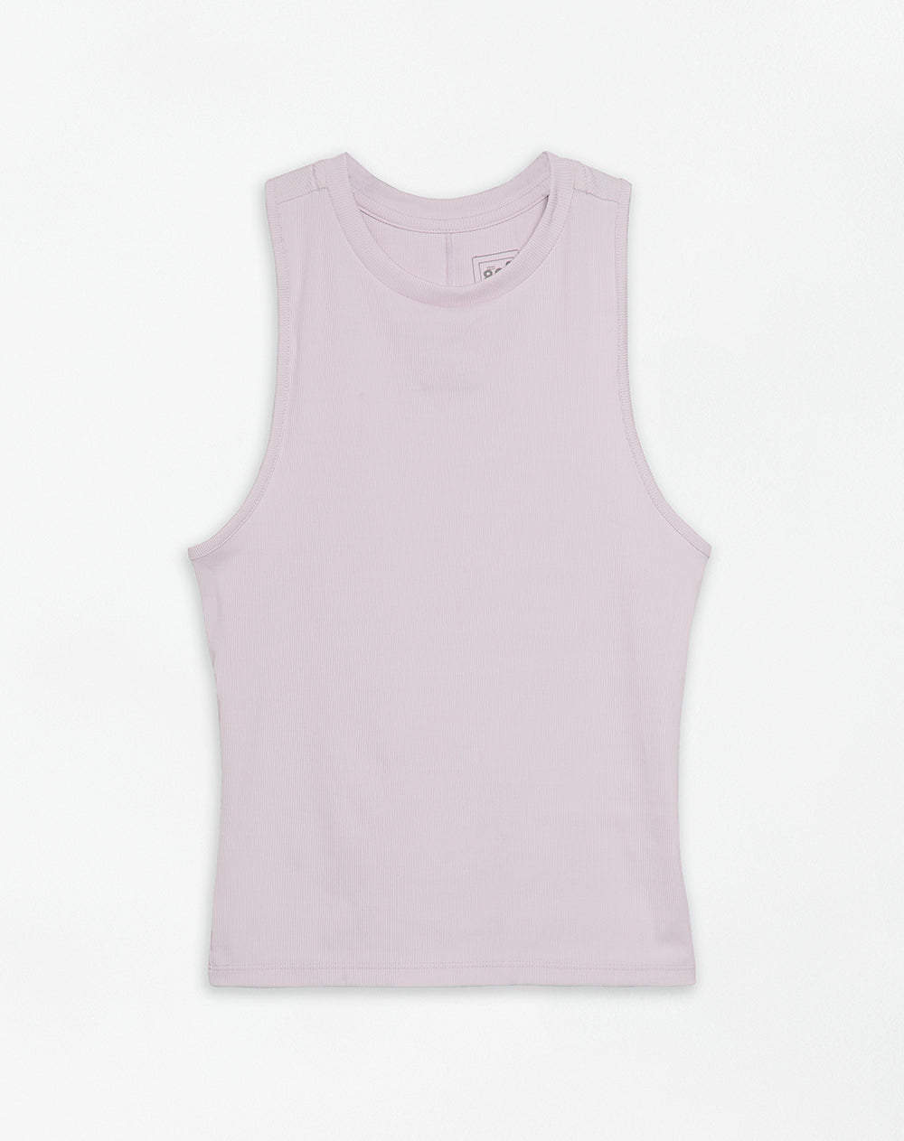 Camiseta esqueleto deportivo mujer secado rápido abertura en espalda lila claro