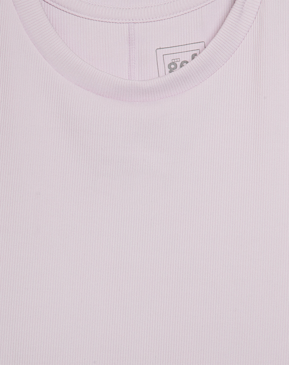 Camiseta esqueleto deportivo mujer secado rápido abertura en espalda lila claro