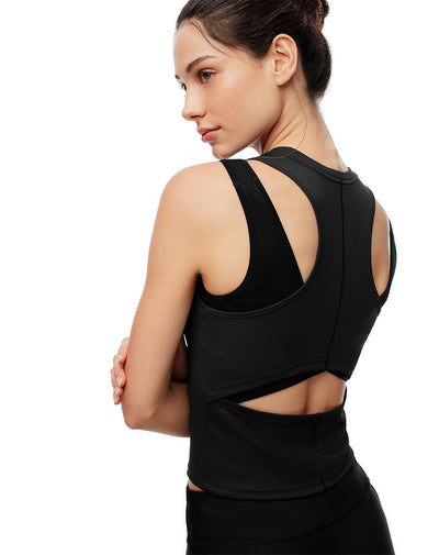 Camiseta slim fit negra