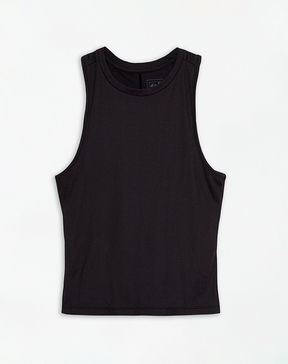 Camiseta slim fit negra