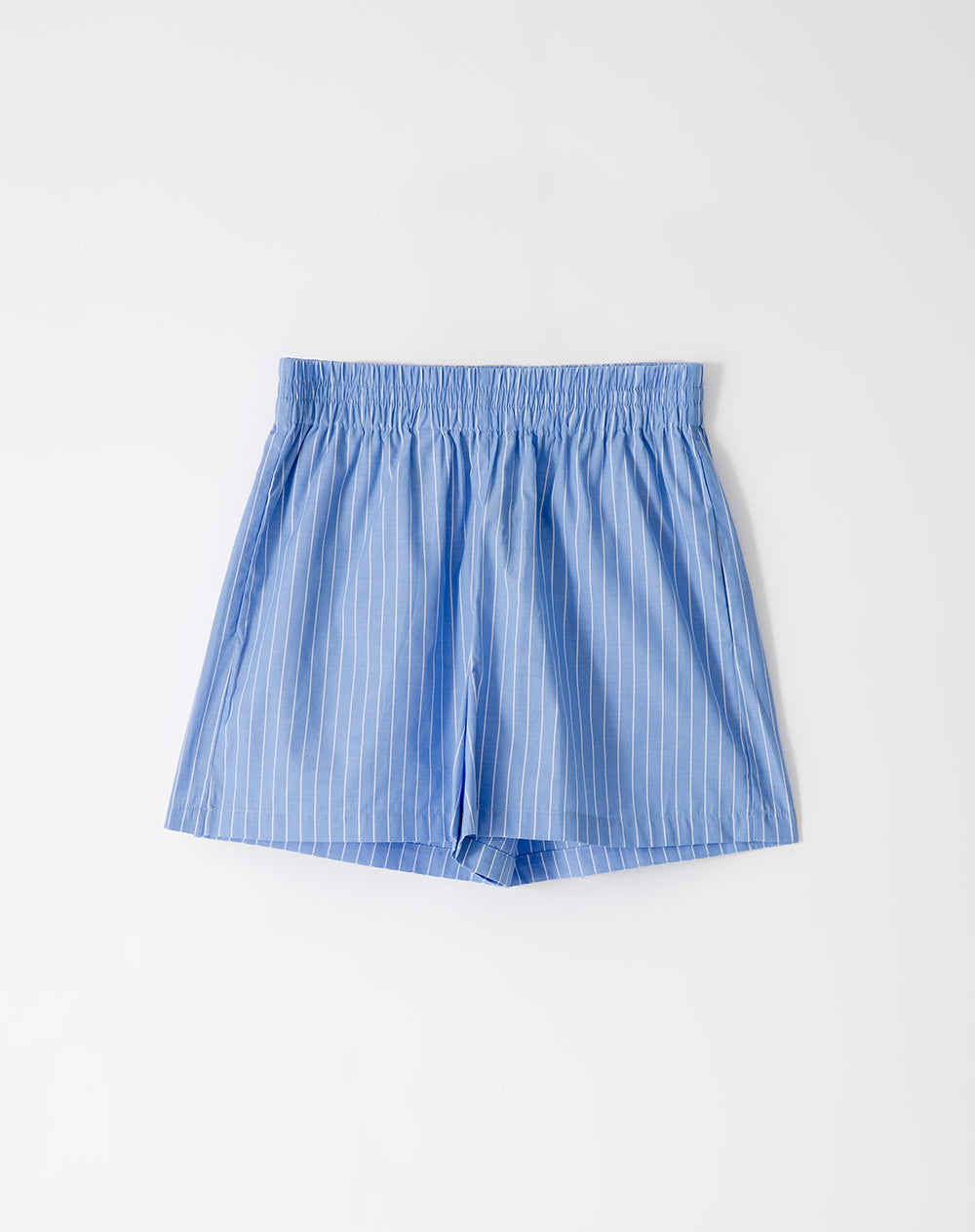 Short azul rayas