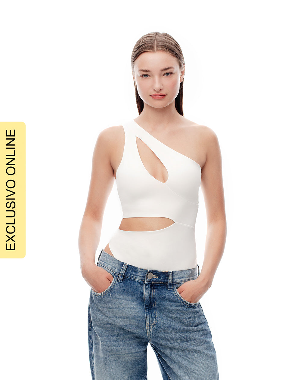 Body cuello v blanco