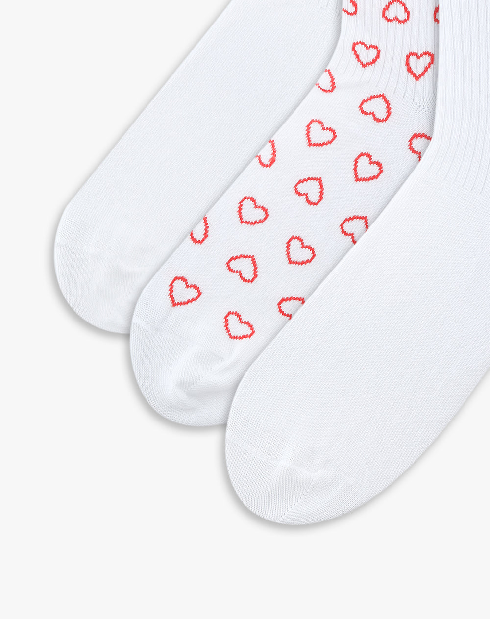 3 pares de medias cortas surtido