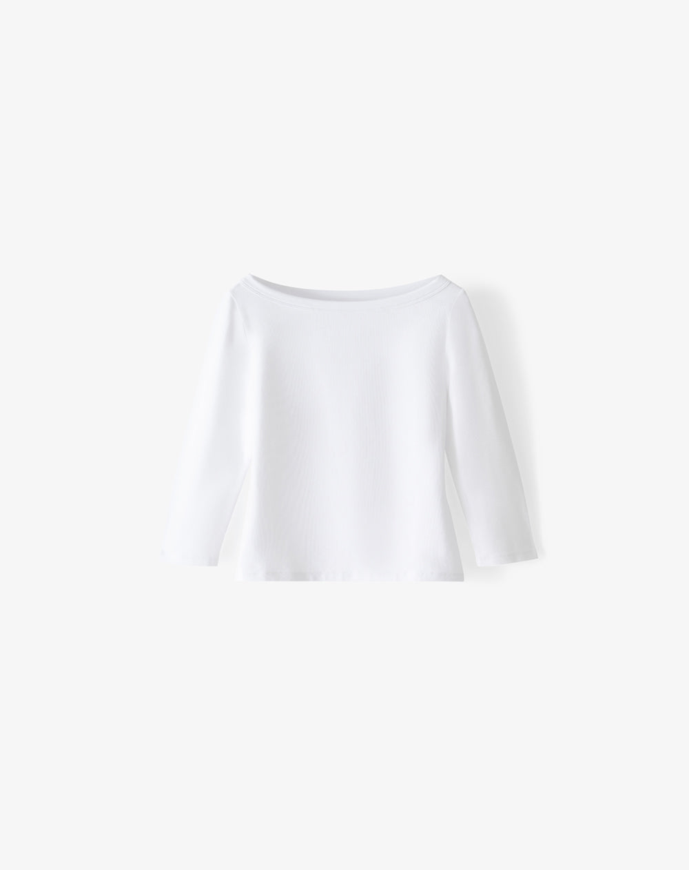 Camiseta ted manga 3/4 blanca mujer