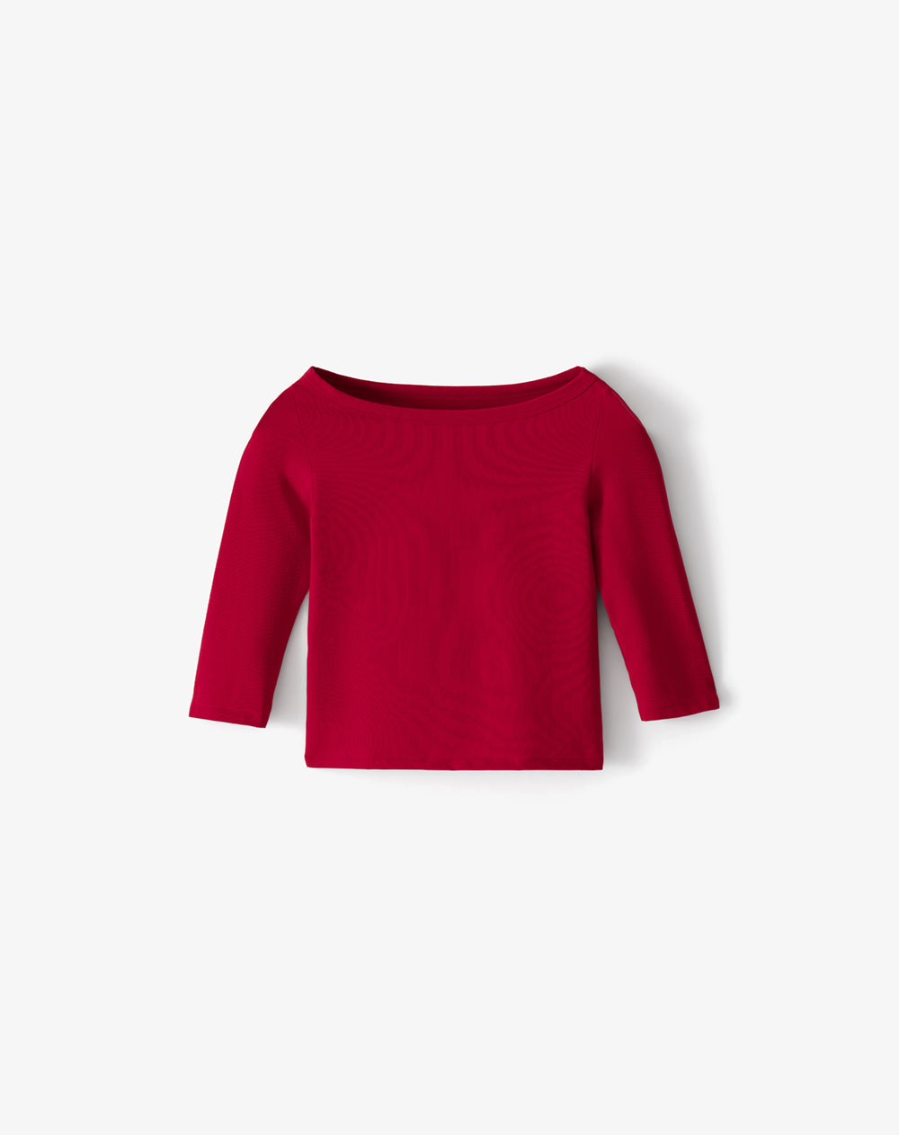 Camiseta ted manga 3/4 roja mujer
