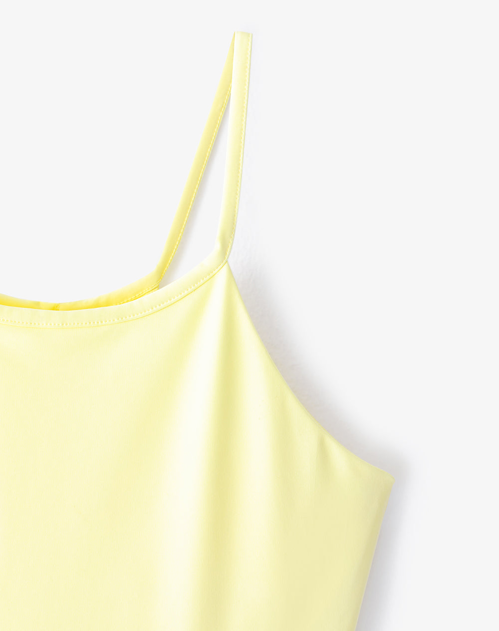 Camiseta esqueleto slim top interno amarilla mujer