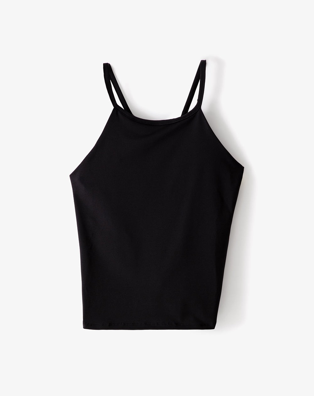 Camiseta esqueleto slim top interno negra mujer