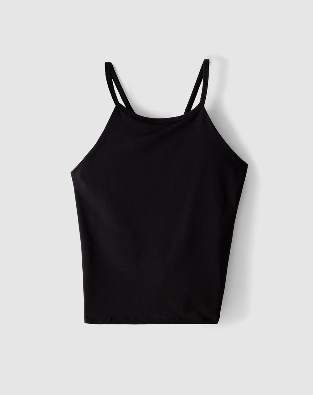 Camiseta esqueleto deportiva top interno negra mujer