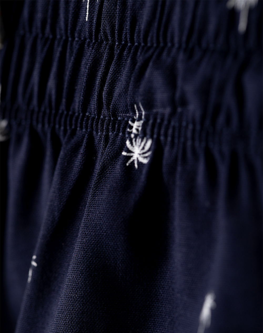 Pijama regular fit manga corta azul