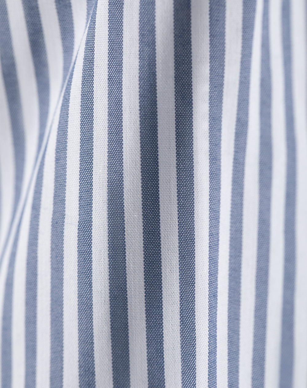 Pijama regular fit manga corta azul con rayas