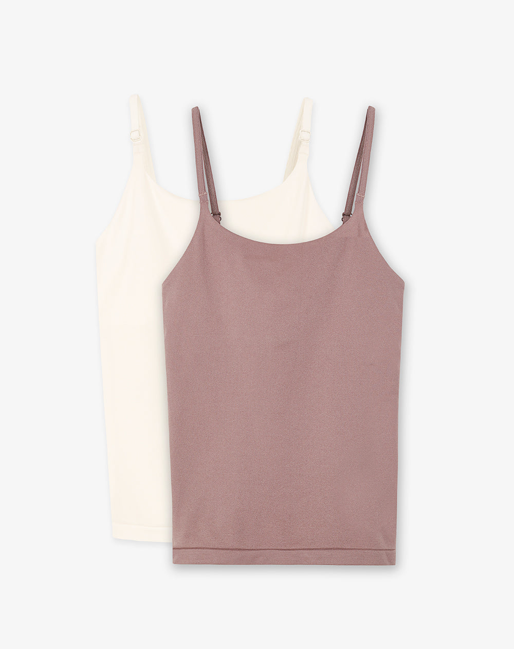 Camisilla slim seamless x2unds surtidas mujer