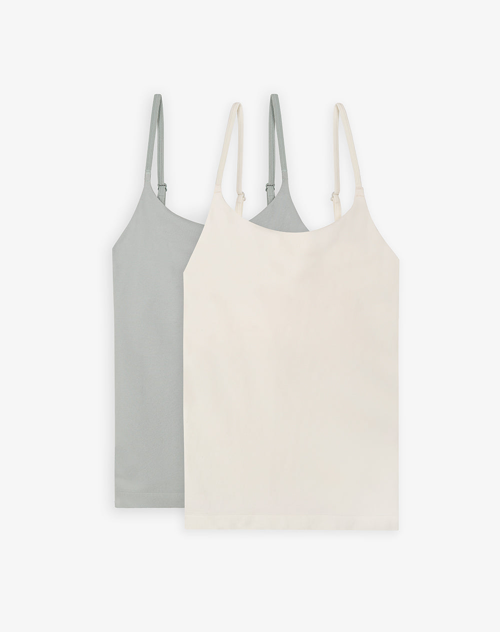 Camisilla slim seamless x2unds surtidas mujer