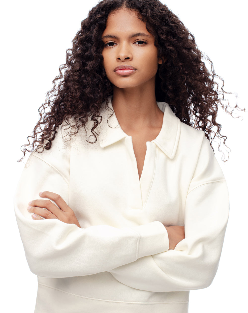 Buzo regular fit habano