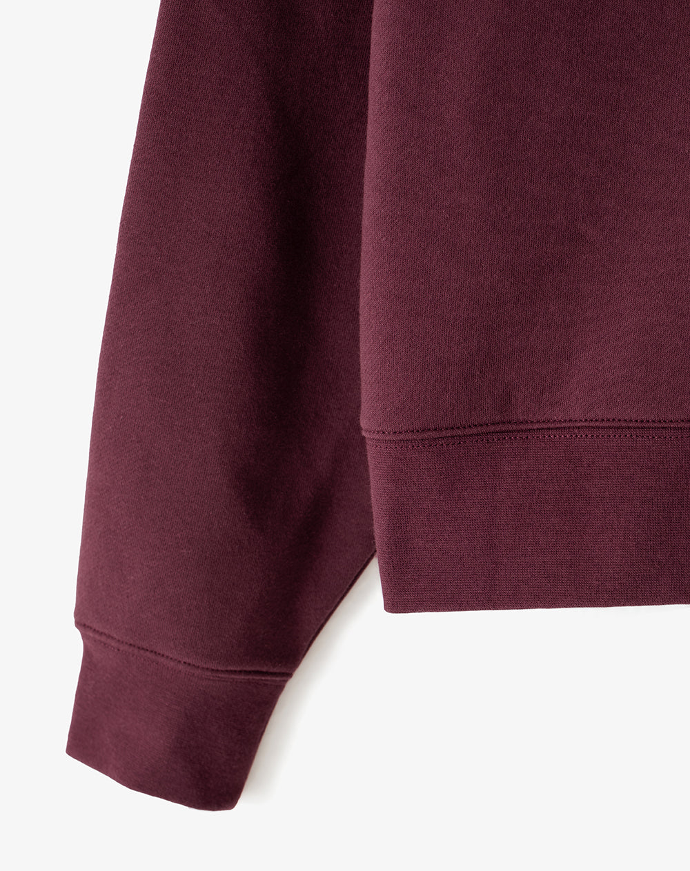 Buzo tipo polo regular vino tinto mujer