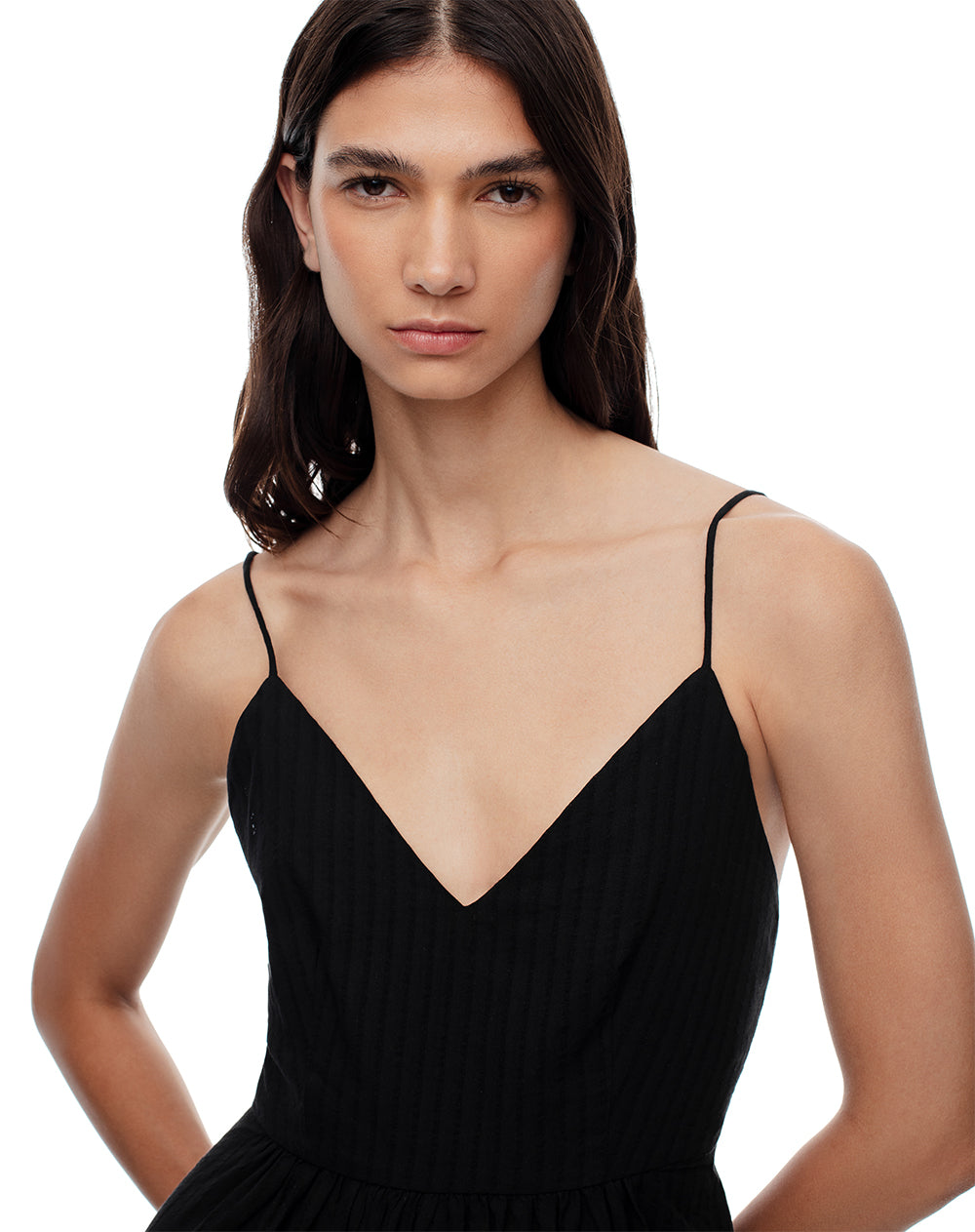 Vestido largo negro