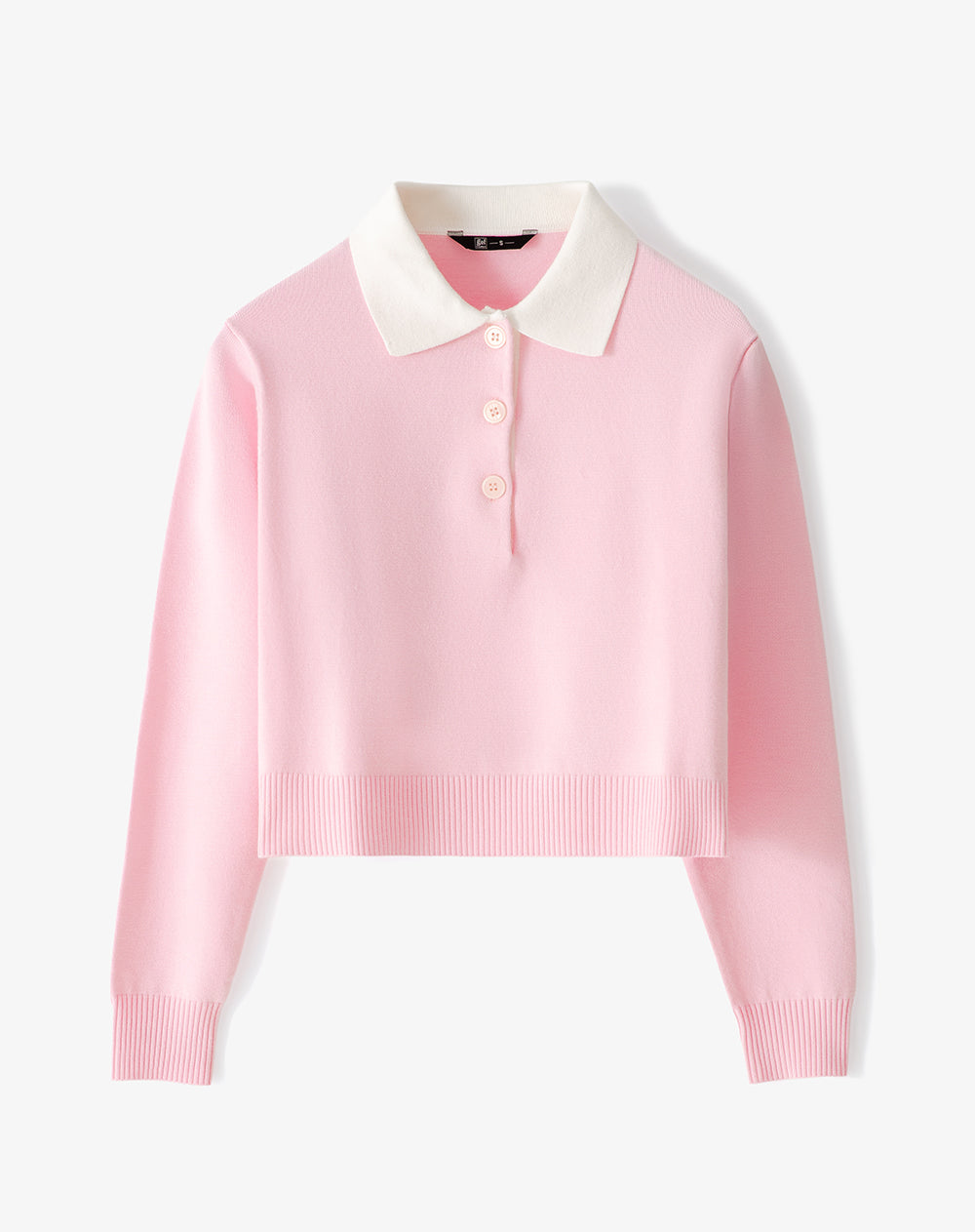 Buzo regular fit rosado