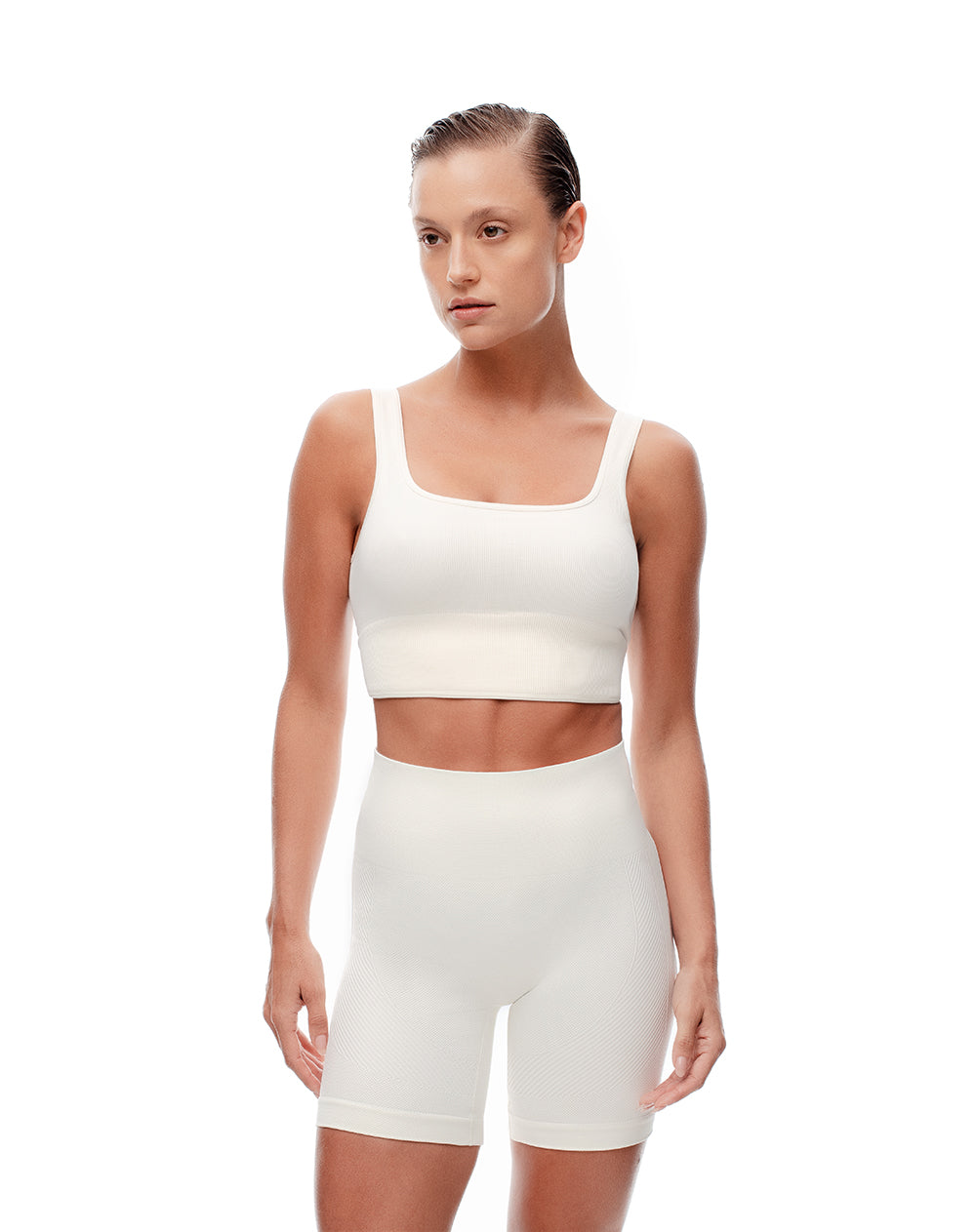 Short pantaloneta blanco