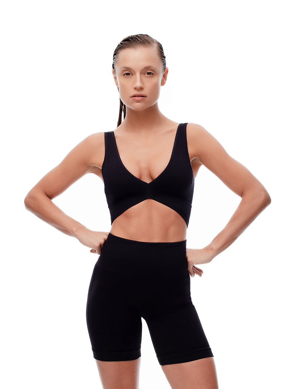 Short pantaloneta negro