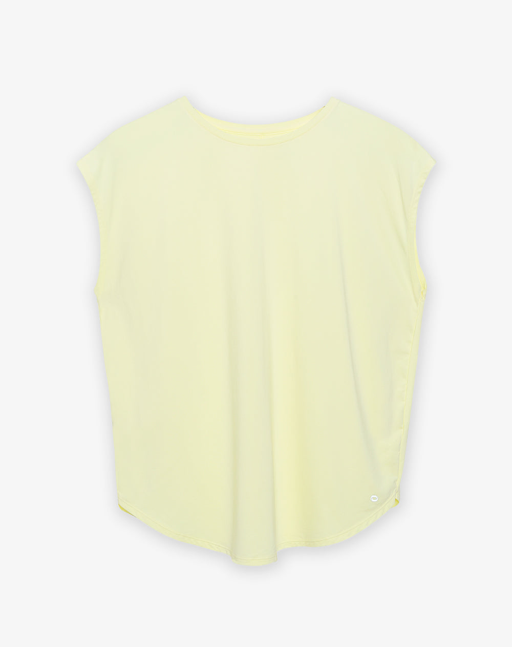 Camiseta regular fit amarilla