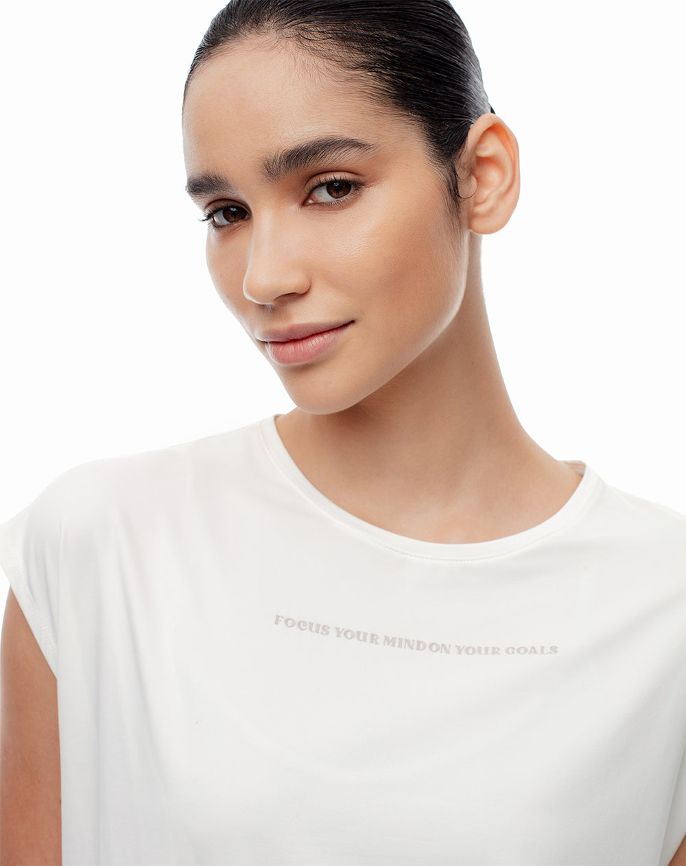 Camiseta Lozu regular fit blanca