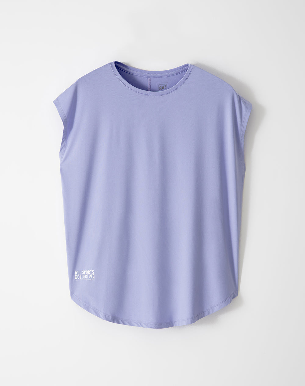 Camiseta deportiva mujer secado rápido lavanda