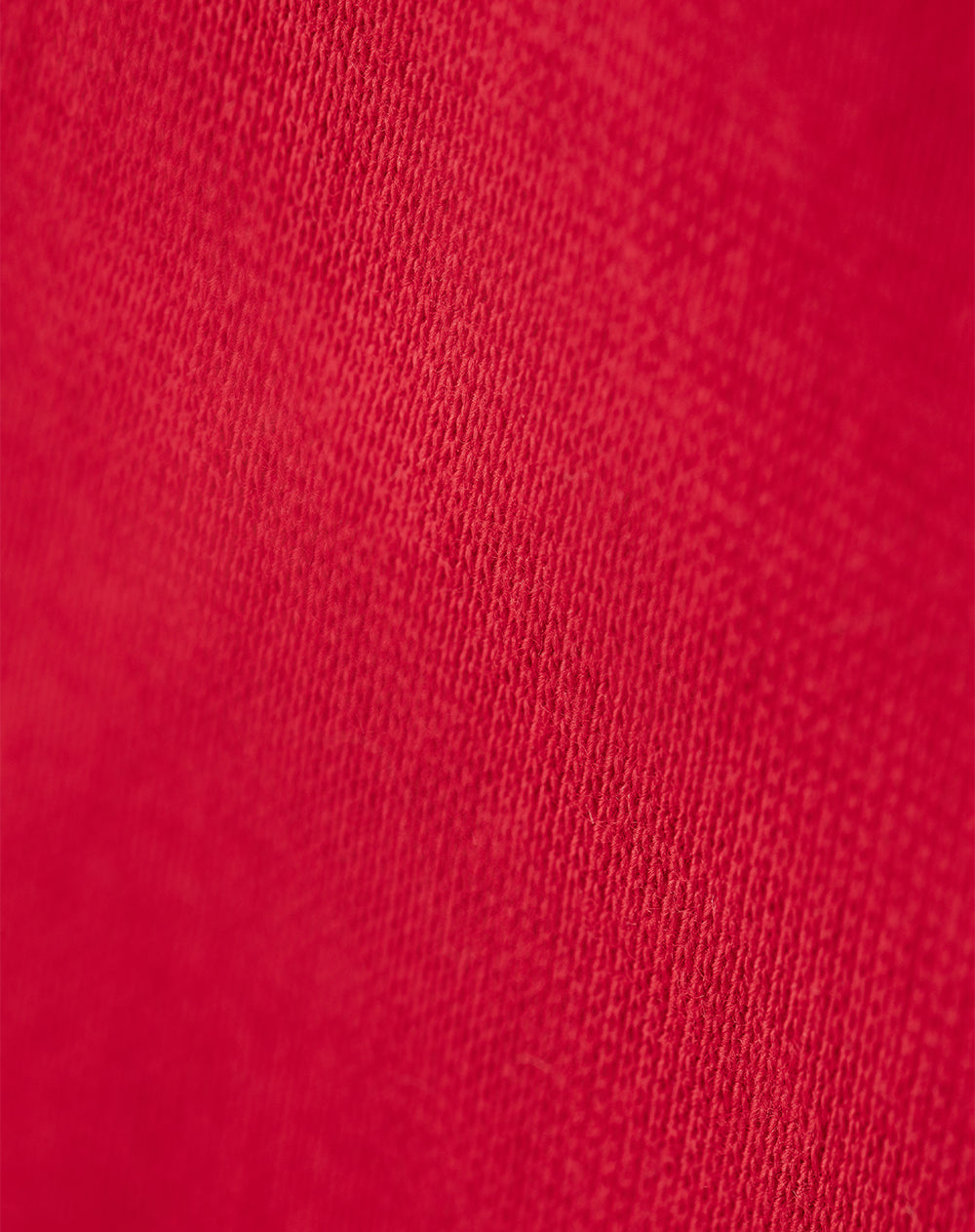 Top off-Shoulder slim algodón rojo mujer