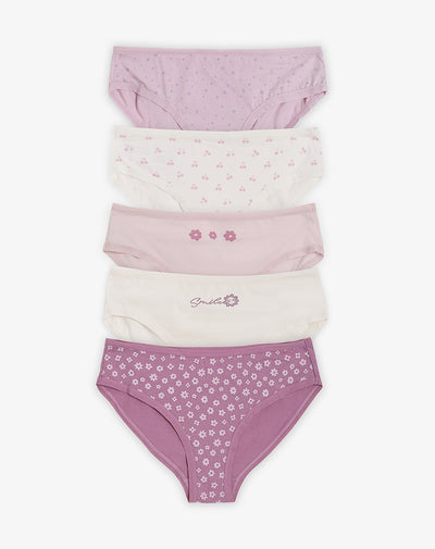 5 pantys clasico punto tiro medio surtido niña