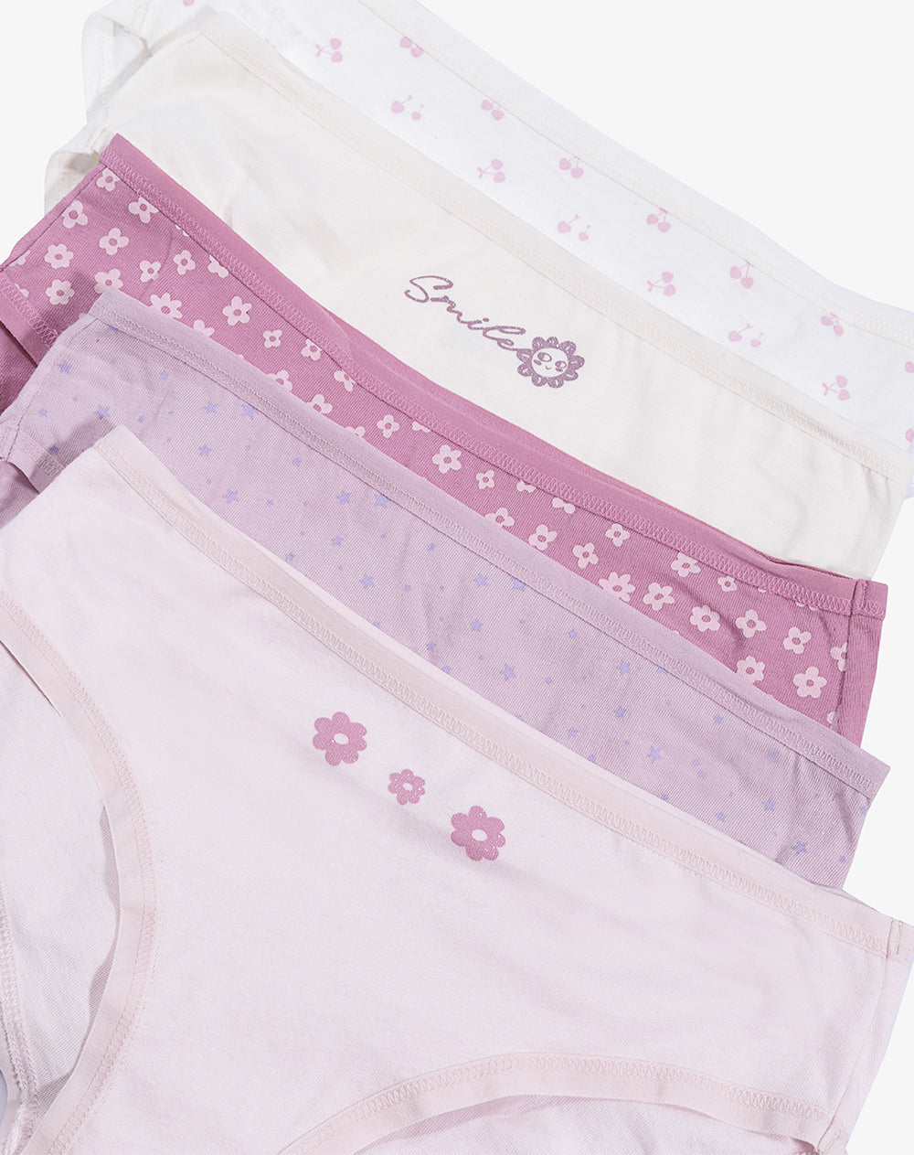 5 pantys clasico punto tiro medio surtido niña