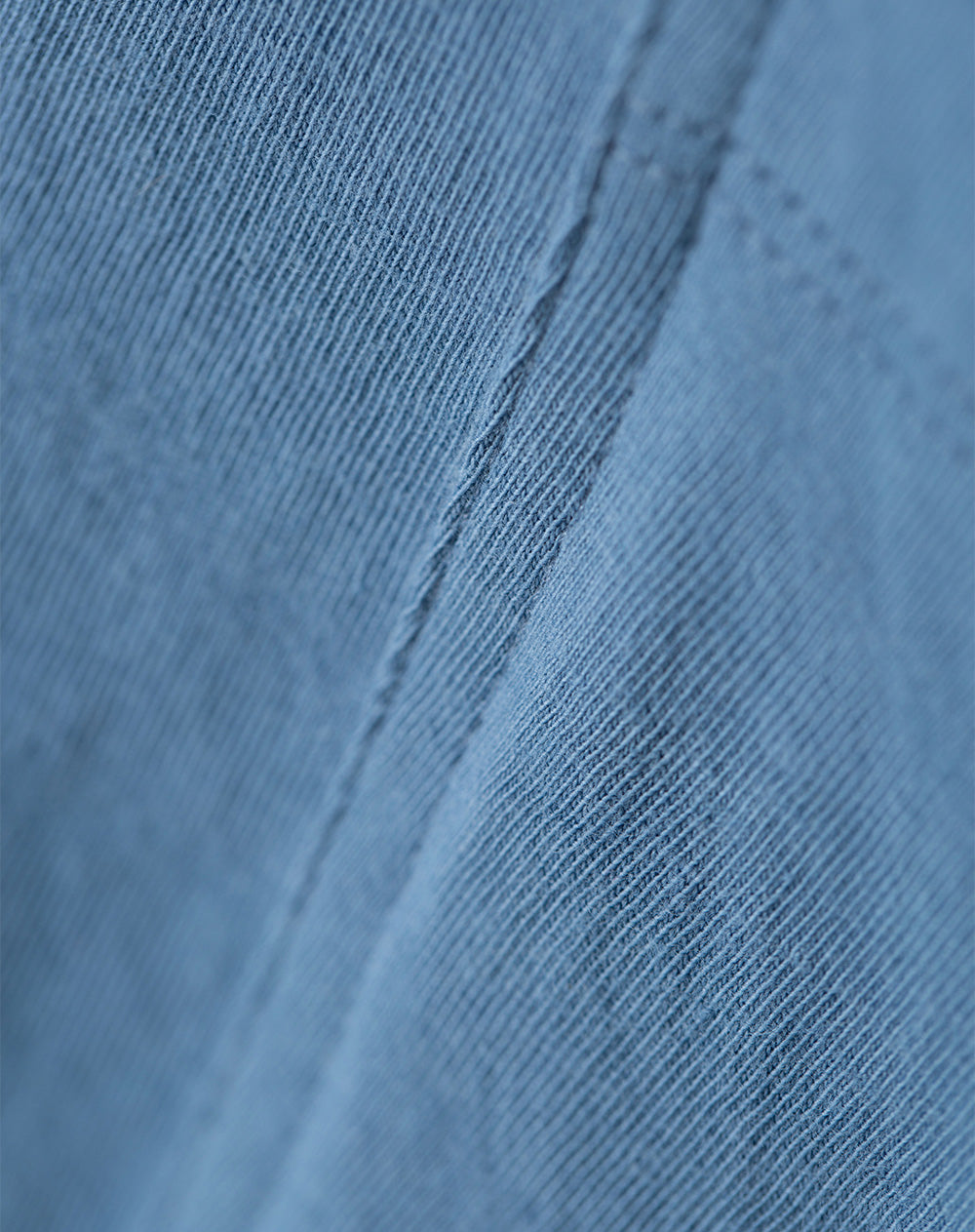 Camiseta regular fit manga corta azul